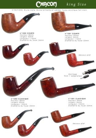 King size Sandblast 1201, 1202 Chacom 9mm