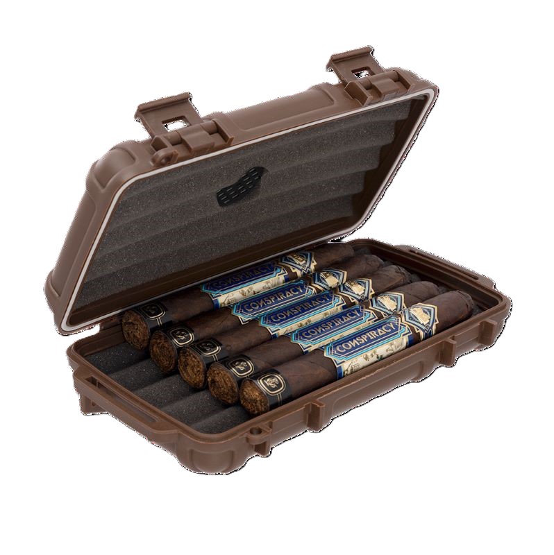 HUM-CC5-BR Cigar Caddy